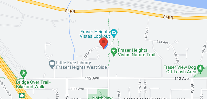 map of 11382 154A STREET